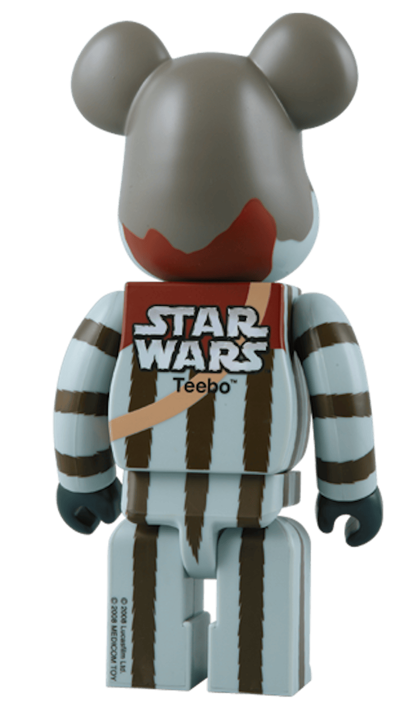 Bearbrick x Star Wars Teebo 400% Blue