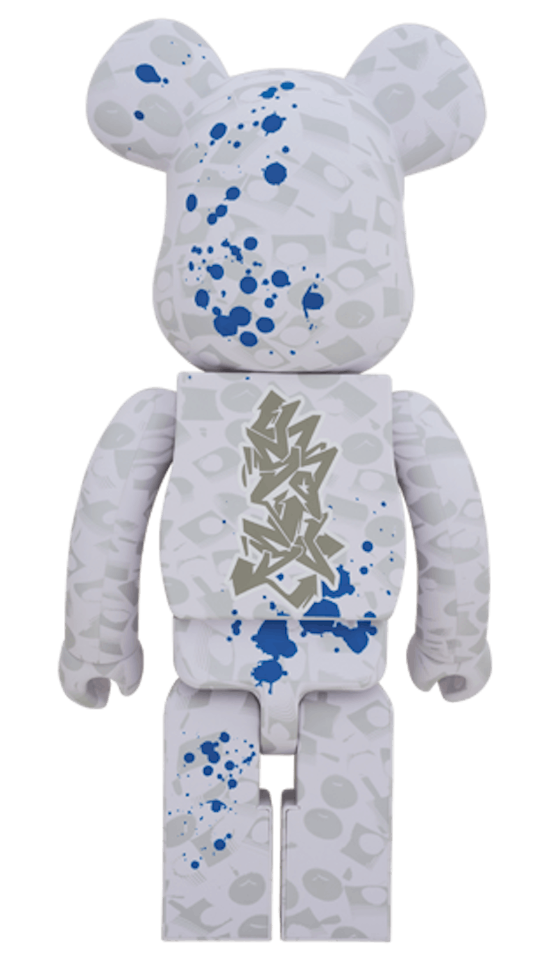 Bearbrick x Stash 1000% White