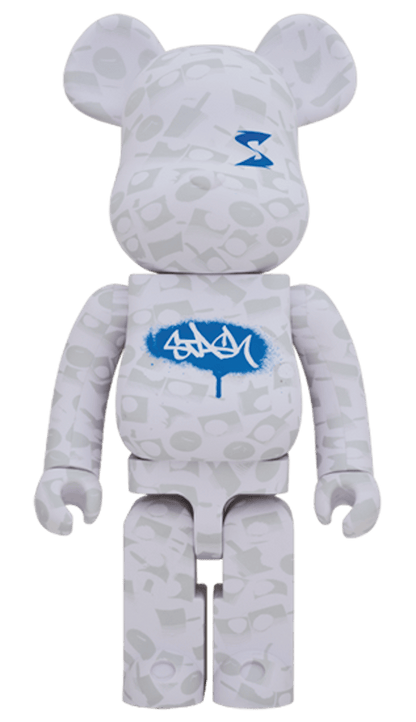 Bearbrick x Stash 1000% White