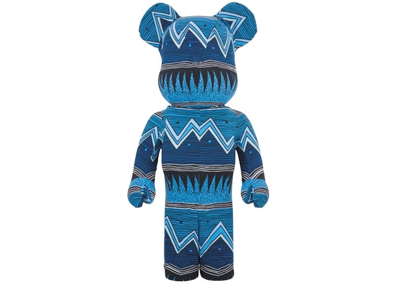 Bearbrick x Stussy 35th Anniversary 1000% Blue