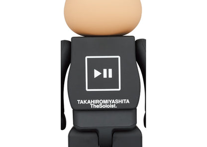 Bearbrick x TAKAHIROMIYASHITA TheSoloist Pause≒Play 100% & 400% Set
