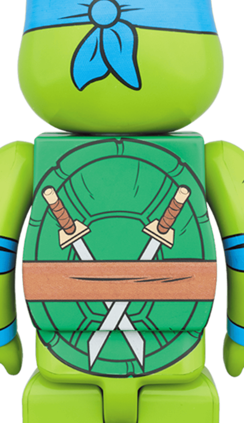 Bearbrick x Teenage Mutant Ninja Turtles Leonardo 1000% Multi