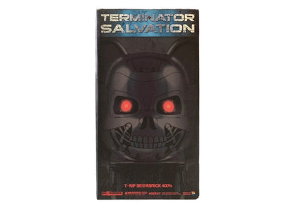 Bearbrick x Terminator T-RIP 400% Silver