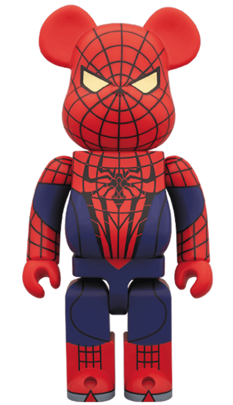 Bearbrick x The Amazing Spider-Man 400% Red