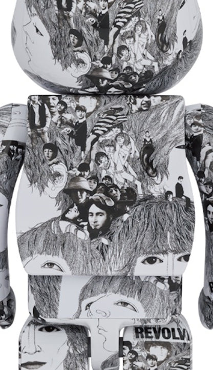 Bearbrick x The Beatles (Revolver) 1000%