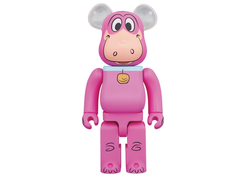 Bearbrick x The Flintstones Dino 1000% Pink