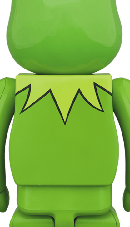 Bearbrick x The Muppets Kermit The Frog 1000% Green