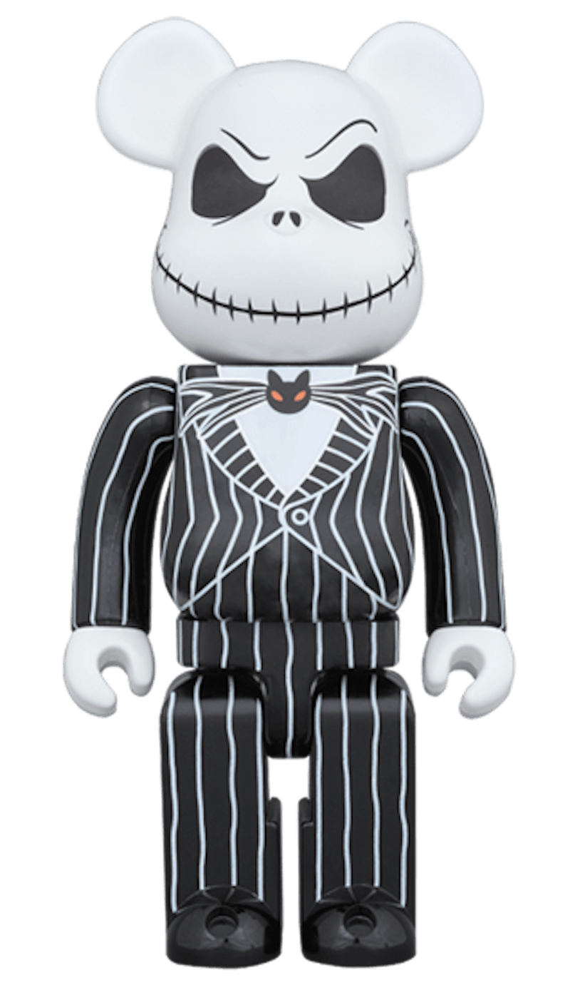 Bearbrick x The Nightmare Before Christmas Jack Skellington 1000% Multi