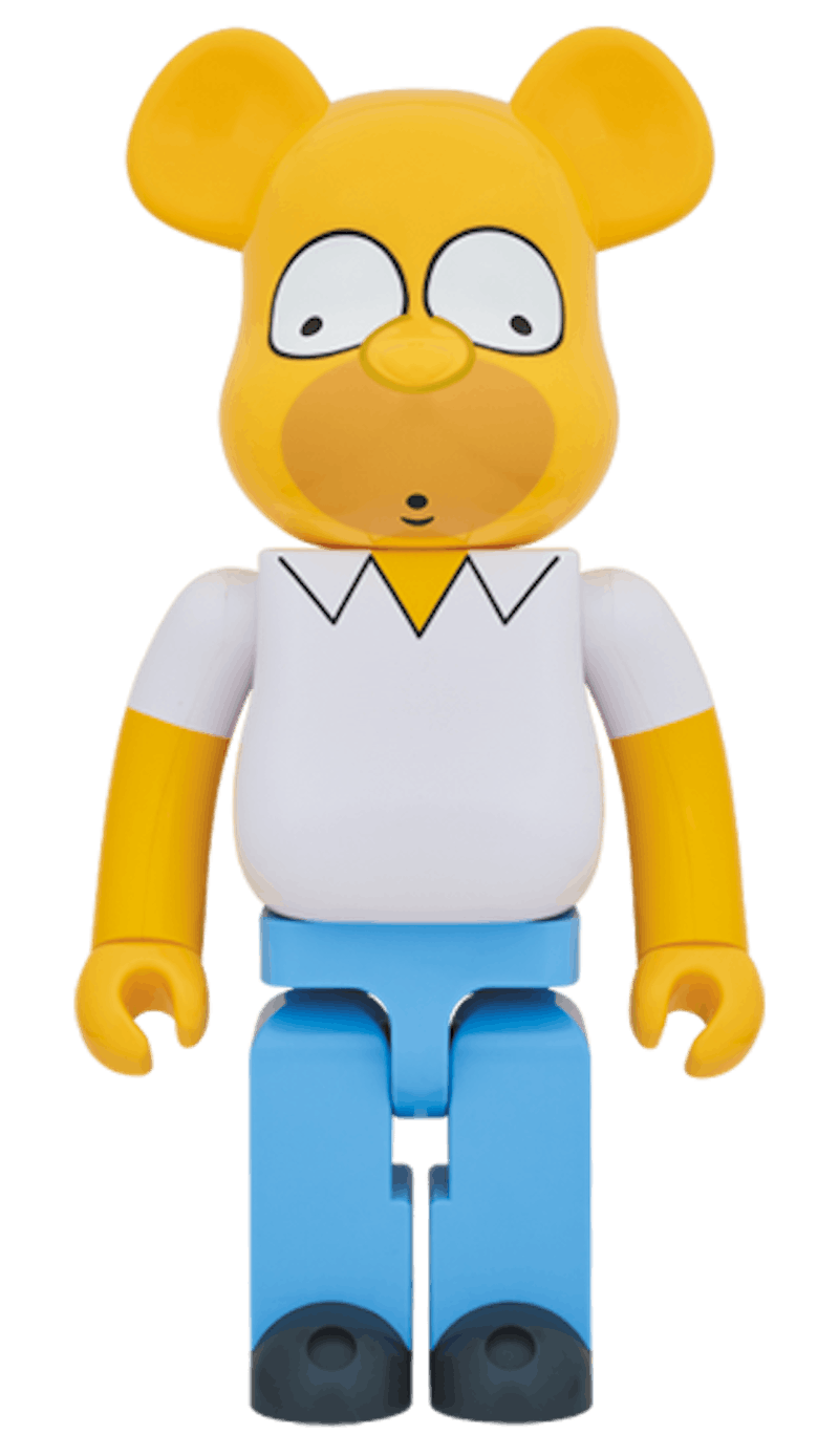 Bearbrick x The Simpsons Homer Simpson 1000% Multi