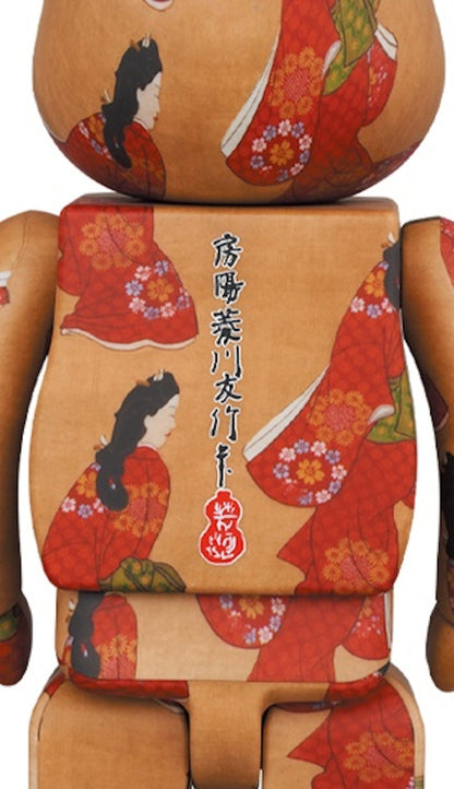 Bearbrick x Tokyo National Museum Moronobu Hishikawa (Beauty Looking Back) 100% & 400% Set