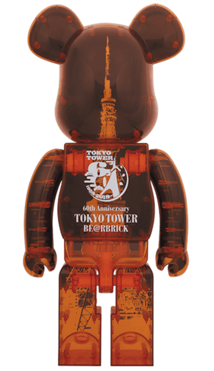 Bearbrick x Tokyo Tower 1000% Multi