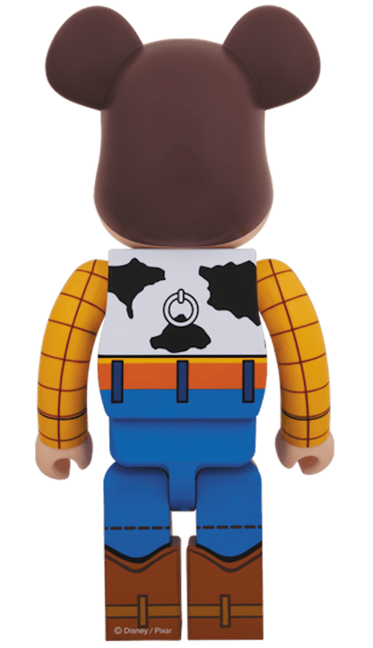 Bearbrick x Toy Story Woody 1000% Multi