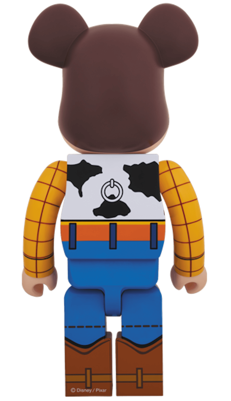 Bearbrick x Toy Story Woody 1000% Multi