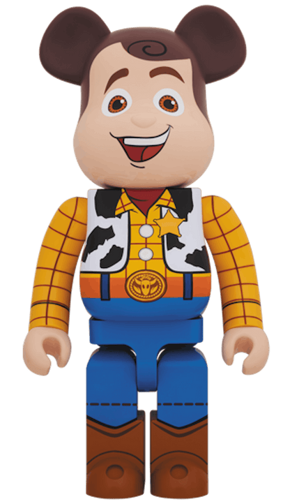 Bearbrick x Toy Story Woody 1000% Multi