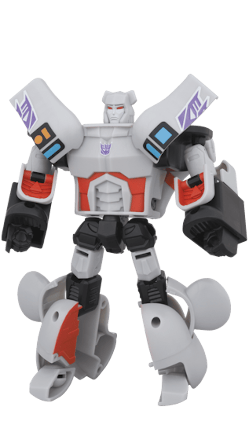 Bearbrick x Transformers Megatron 200% Grey