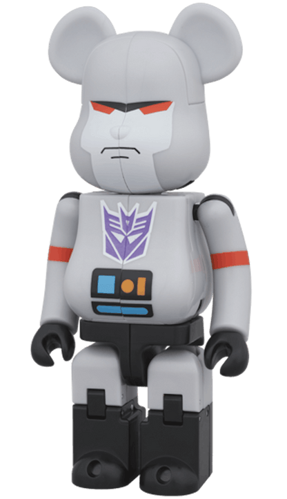 Bearbrick x Transformers Megatron 200% Grey