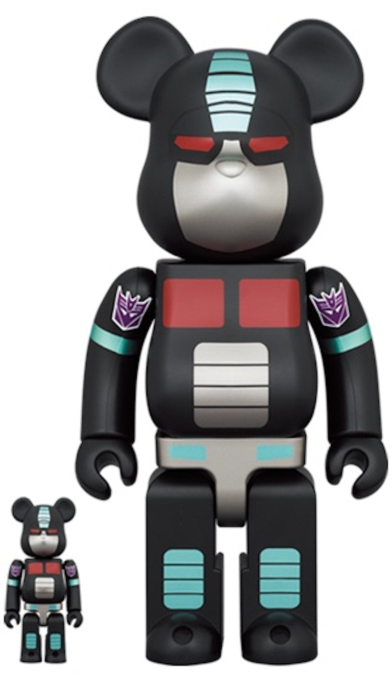 Bearbrick x Transformers Nemesis Prime 100% & 400% Set