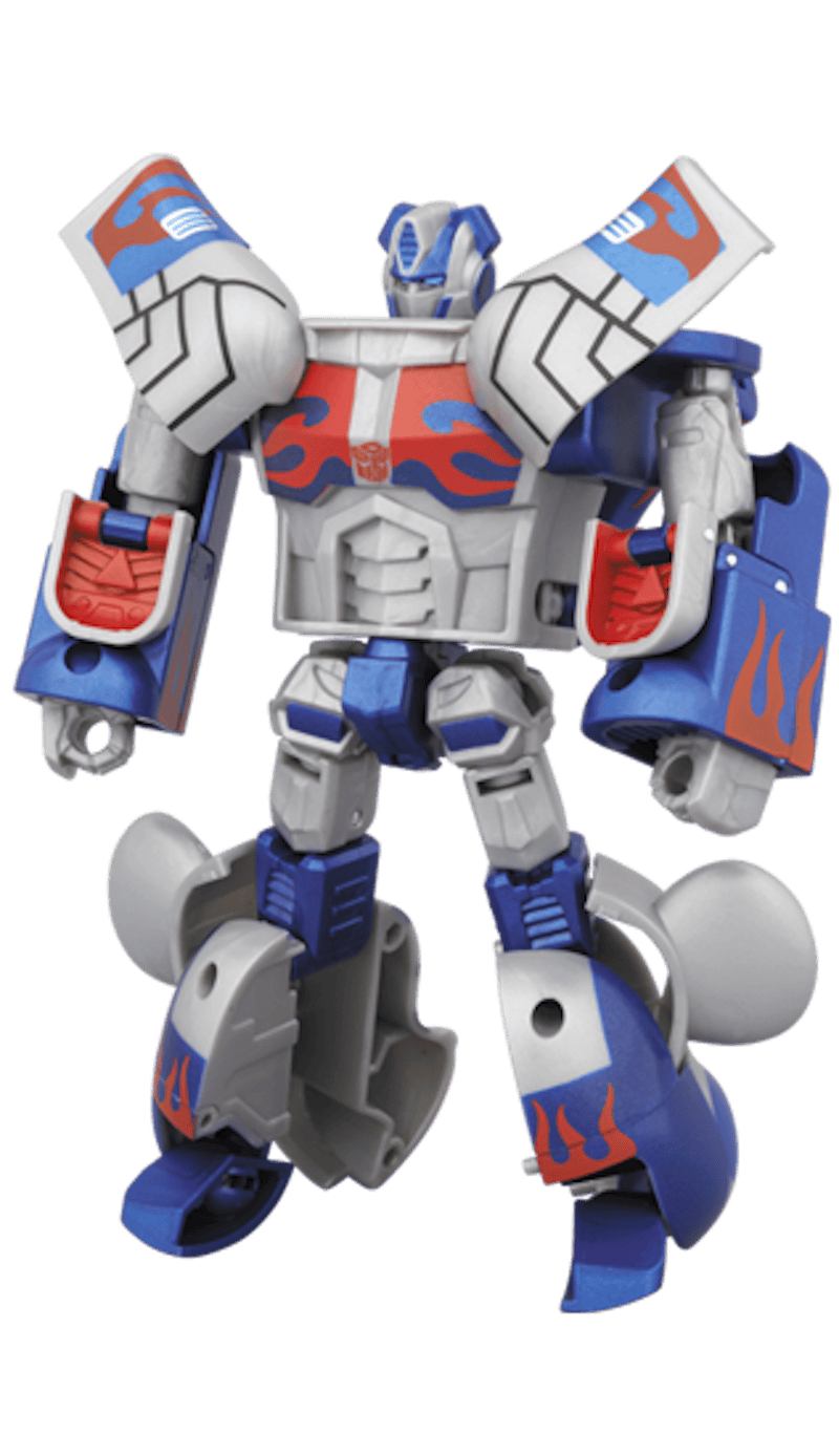 Bearbrick x Transformers Optimus Prime (Age Of Extinction Ver.) 200% Grey/Blue