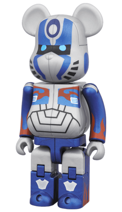 Bearbrick x Transformers Optimus Prime (Age Of Extinction Ver.) 200% Grey/Blue