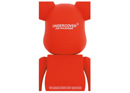 Bearbrick x UNDERCOVER Logo 1000% Red