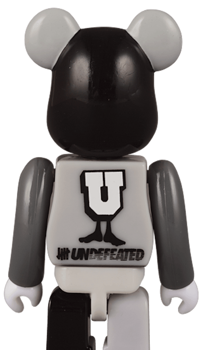 Bearbrick x Undefeated 100% Grey/Black