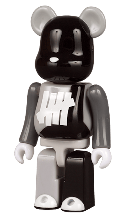 Bearbrick x Undefeated 100% Grey/Black