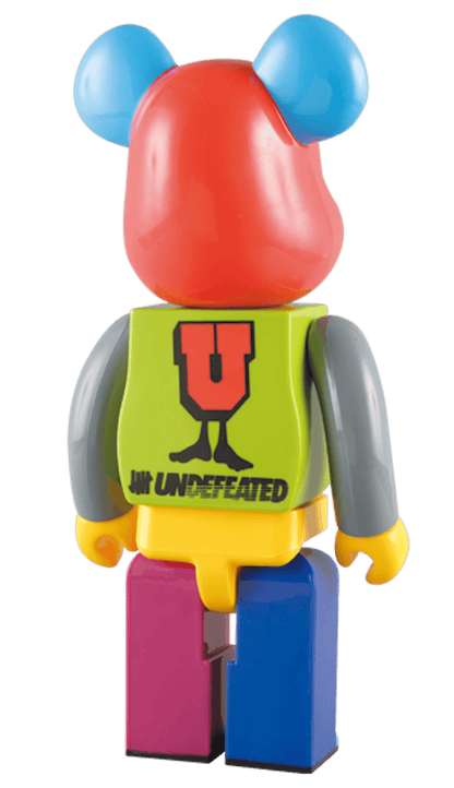 Bearbrick x Undefeated 400% Multi