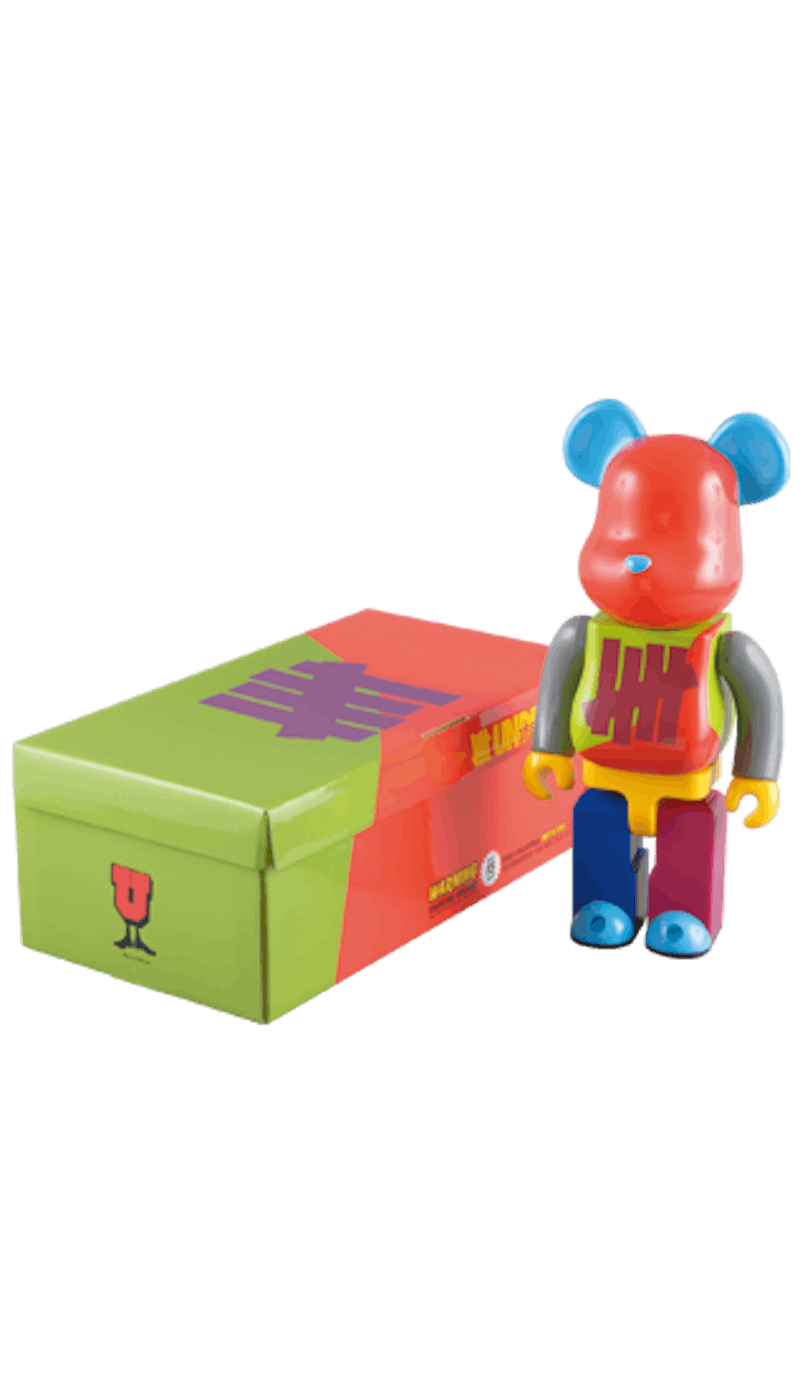 Bearbrick x Undefeated 400% Multi