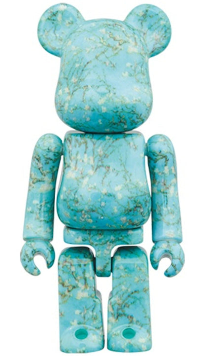 Bearbrick x Van Gogh Museum Van Gogh (Almond Blossom) 100% & 400% Set
