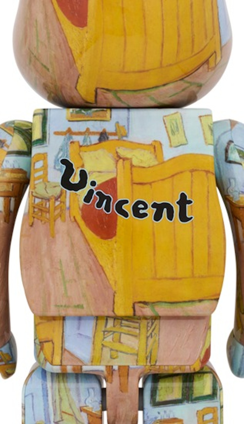 Bearbrick x Van Gogh Museum Van Gogh "The Bedroom" 1000%