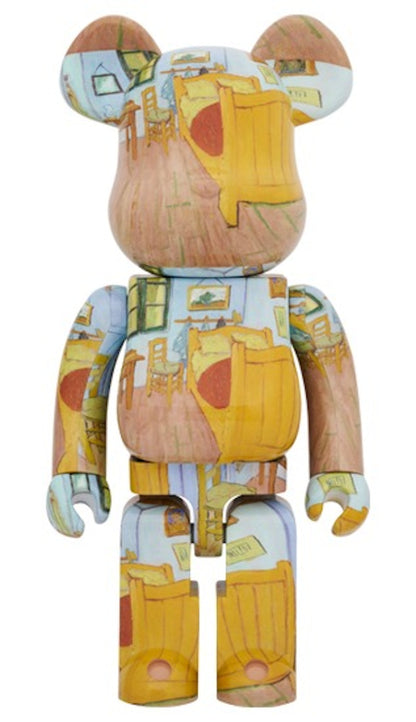 Bearbrick x Van Gogh Museum Van Gogh "The Bedroom" 1000%