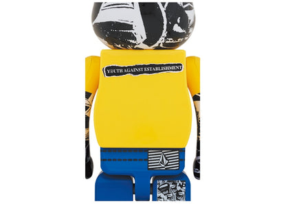 Bearbrick x Volcom 30th Anniversary 1000% Yellow/Blue