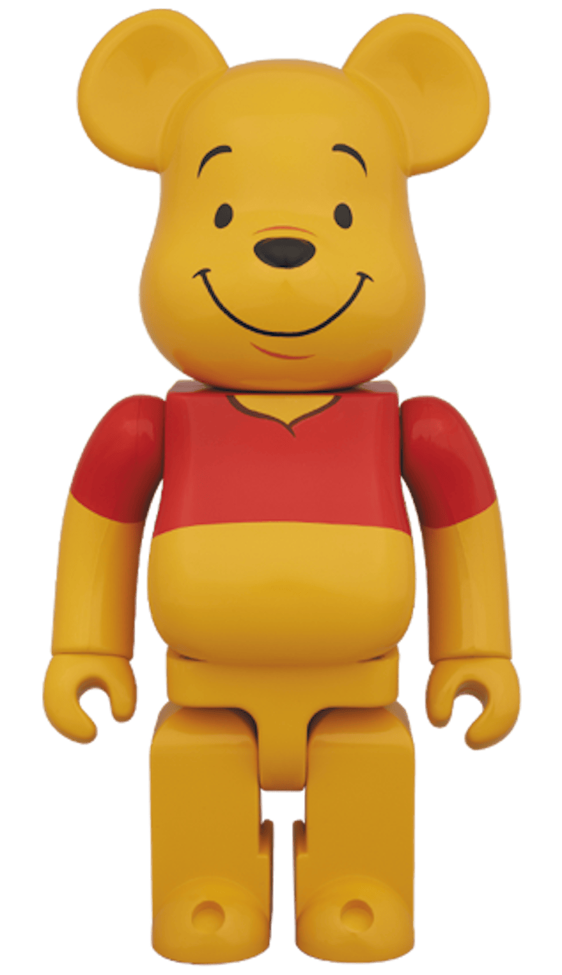 Bearbrick x Winnie The Pooh 400% Yellow