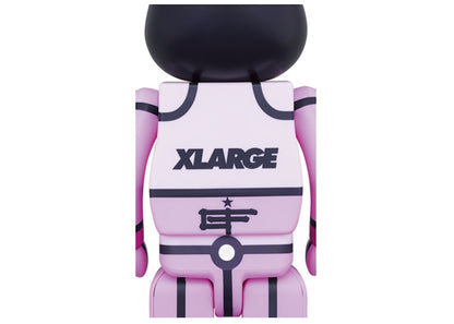Bearbrick x XLARGE x David Flores 400% Purple