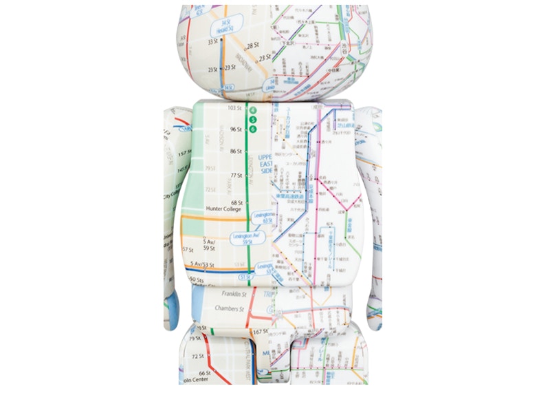 Bearbrick x atmos Subway 100% & 400% Set