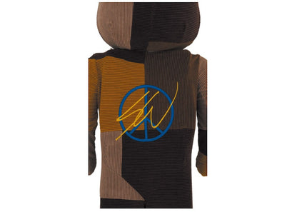 Bearbrick x atmos x Sean Wotherspoon 1000% Brown