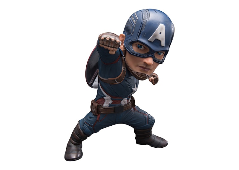 Beast Kingdom Captain America: Civil War Captain America Statue (Egg Attack) Figure
