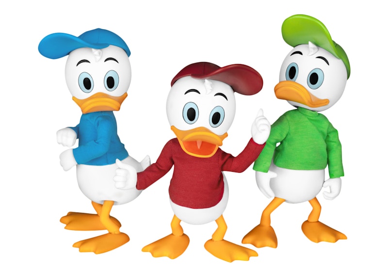 Beast Kingdom Ducktales Huey Dewey Louie (Dynamic 8ction Hero) Figure