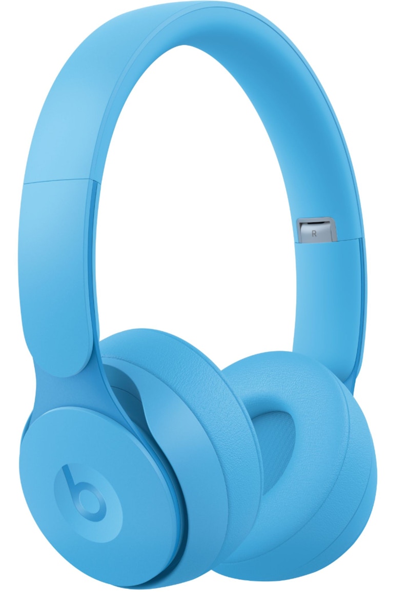 Beats by Dr. Dre Solo Wireless Noise Cancelling Headphones Pro More Matte Collection MRJ92LL/A, MRJ92ZM/A Light Blue