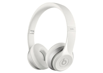 Beats by Dr. Dre Solo2 Wired On-Ear Headphones MH8X2AM/A White