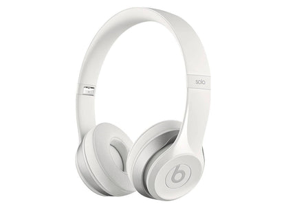 Beats by Dr. Dre Solo2 Wired On-Ear Headphones MH8X2AM/B White