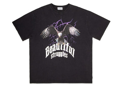Beautiful Struggles Eagle Storm T-Shirt Black Washed