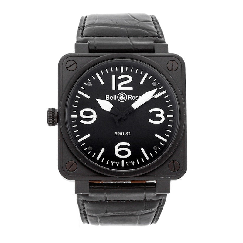 Bell and Ross BR01-92 Gaucher Left Hand Crown Limited Edition BR01-92-GAUCHER