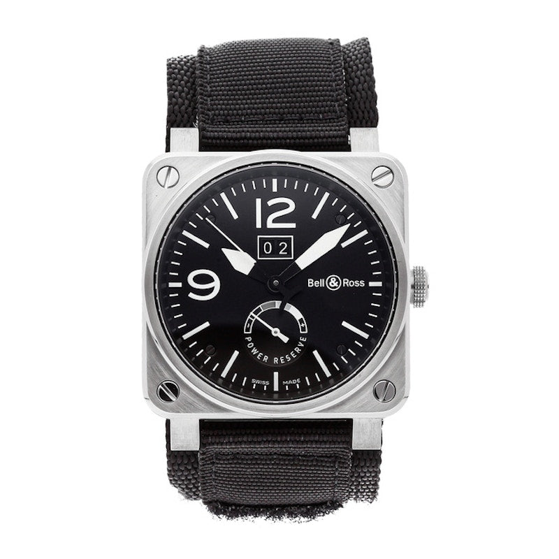 Bell and Ross BR03-90 Grande Date Reserve De Marche BR03-90-BL-ST