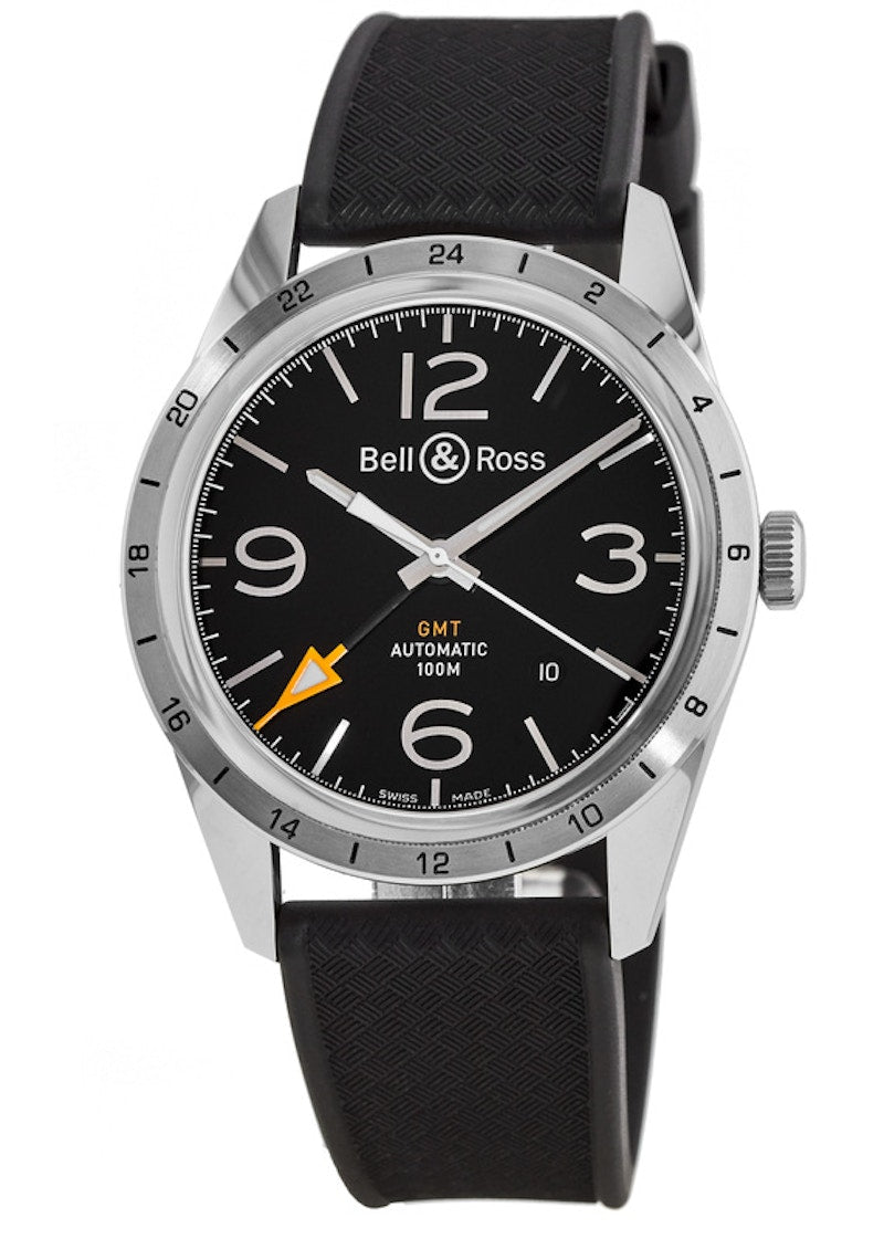 Bell and Ross BR123 BRV123-BL-GMT/SRB