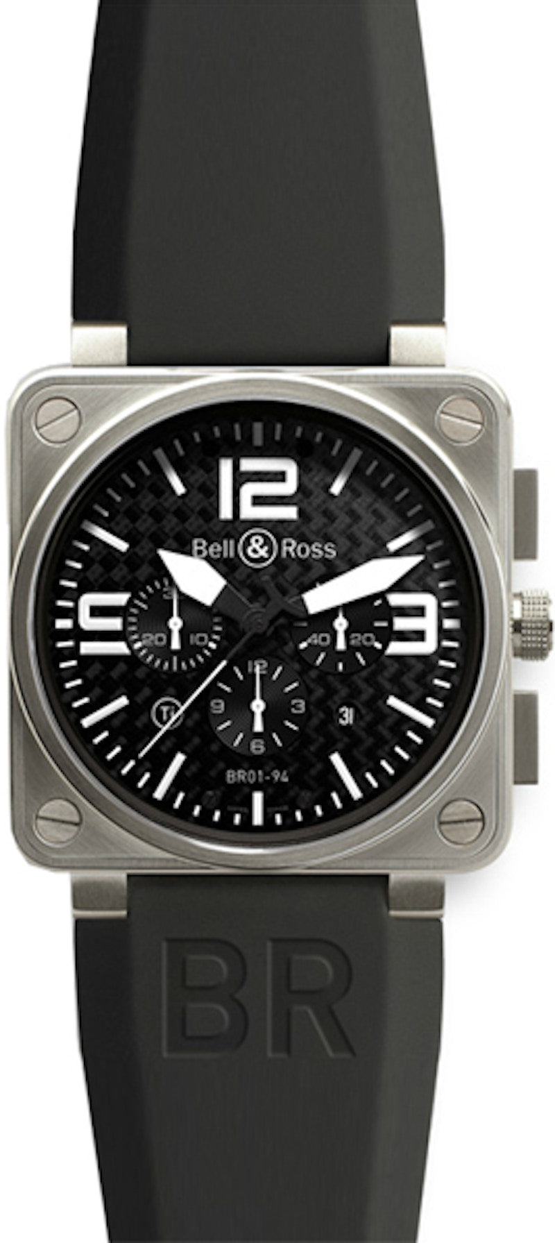 Bell and Ross Aviation BR0194-TI-PRO-FIB