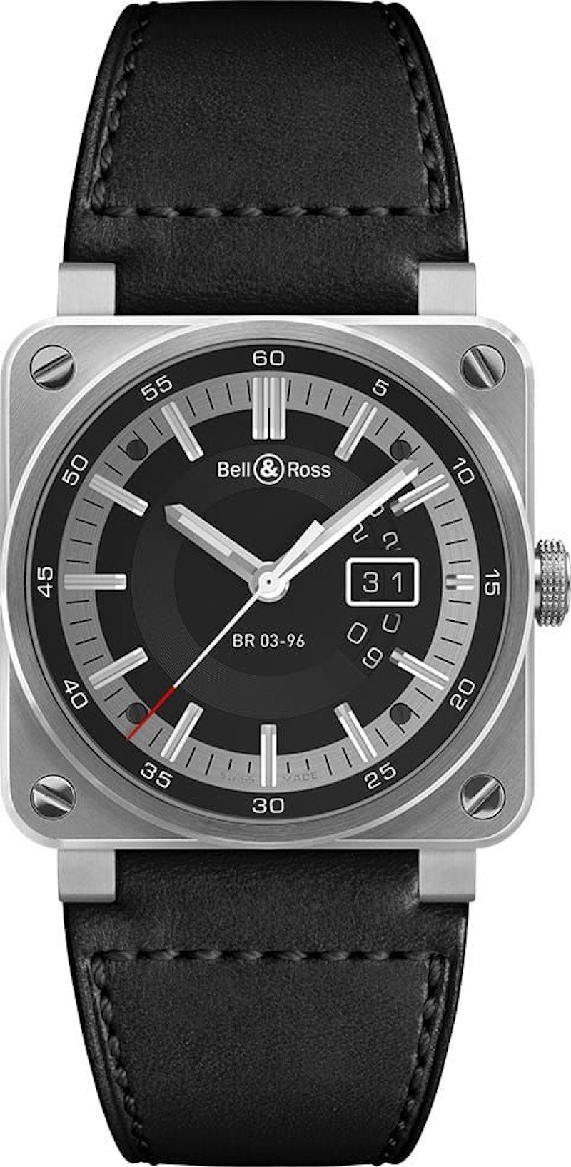 Bell and Ross Aviation BR0396-SI-ST