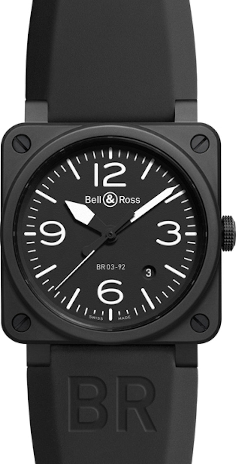 Bell and Ross Aviation BRS-BL-CE-SAT