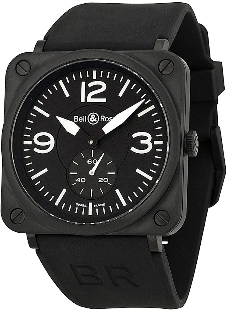 Bell and Ross Aviation BRS-BLC-MAT/SRB