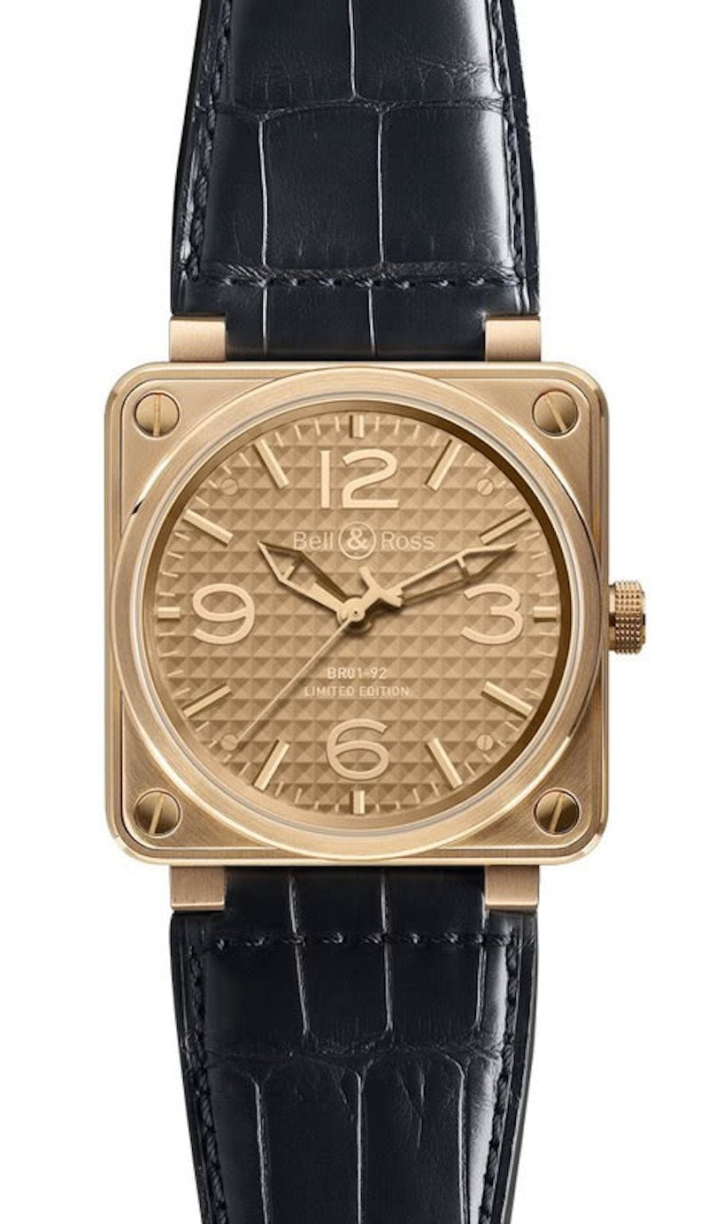 Bell and Ross Aviation Gold Ingot BR0192-GOLD-INGOT